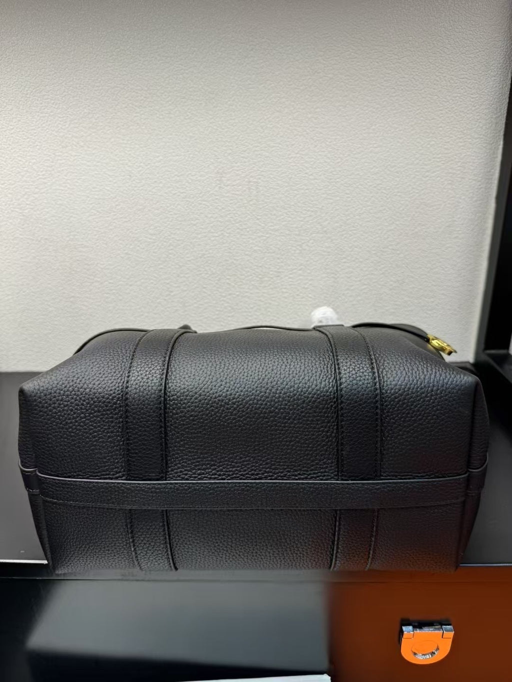 Premium Leather Vintage-Style Top-Handle Tote Bag