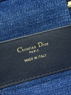 Mini Vanity Bag (Blue Monogram Style) - Premium Quality