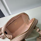 Mini Lambskin Ruched Shoulder Bag
