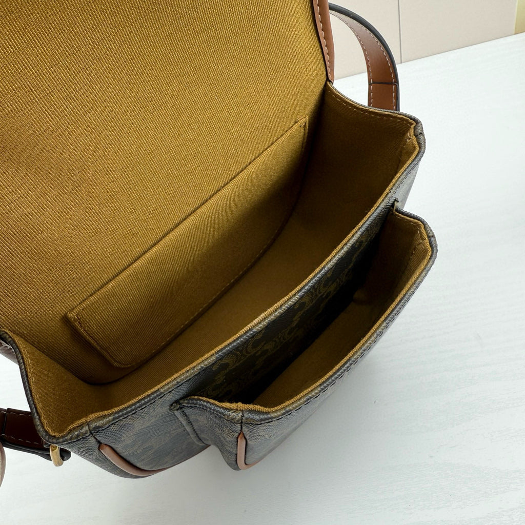 Monogram Saddle Bag – Compact Everyday Elegance