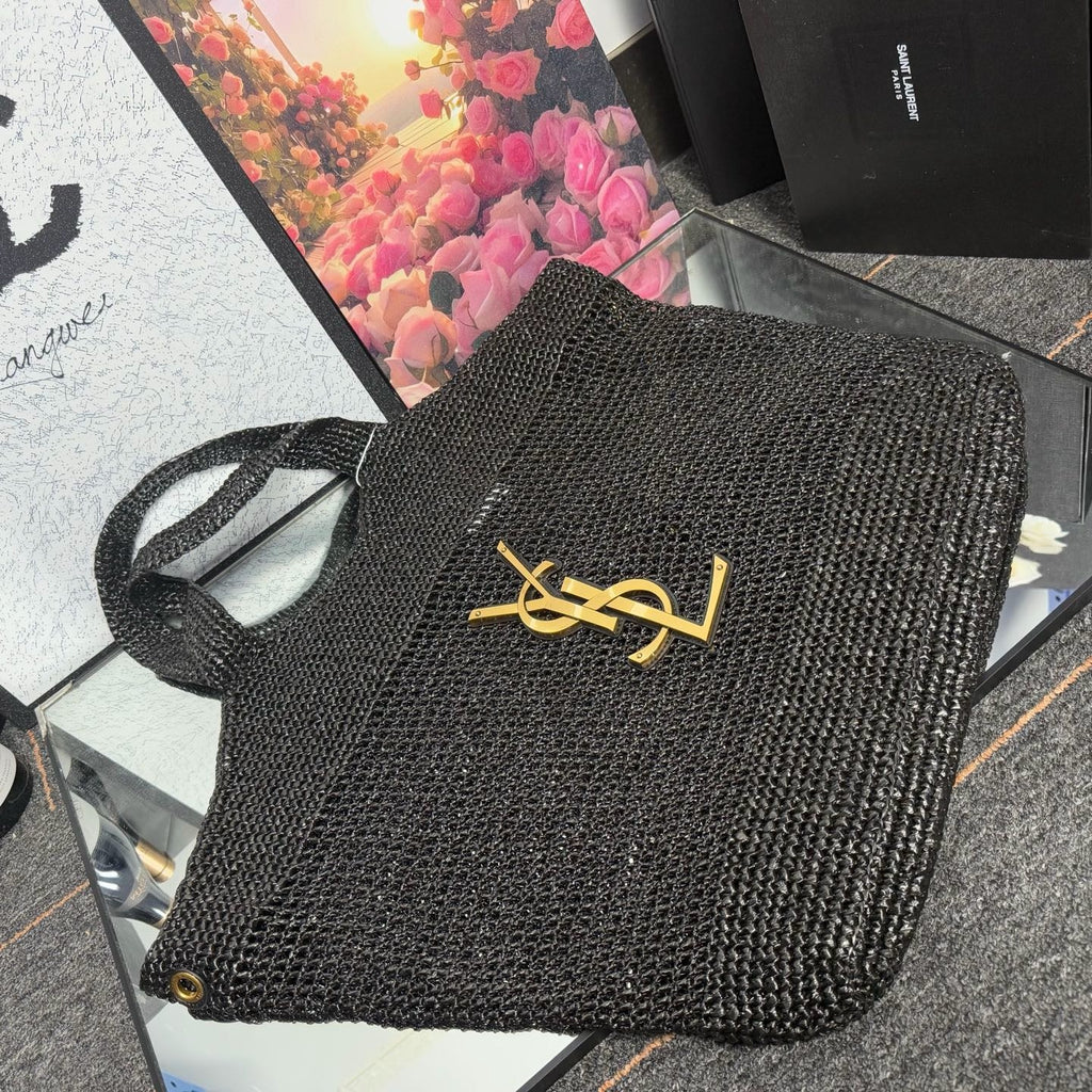 Premium Raffia Woven Tote Bag | Large Summer Shopping Bag