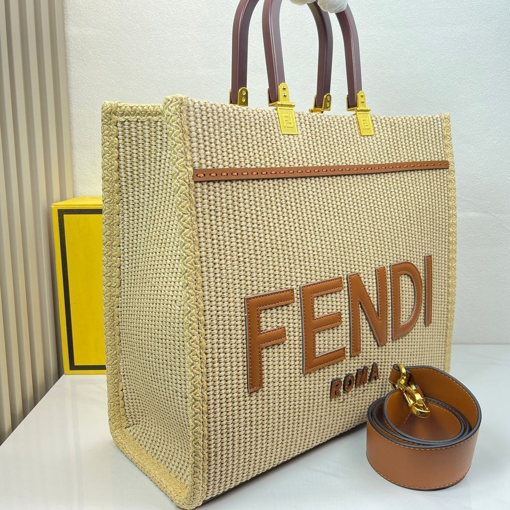 Summer Woven Shoulder Bag