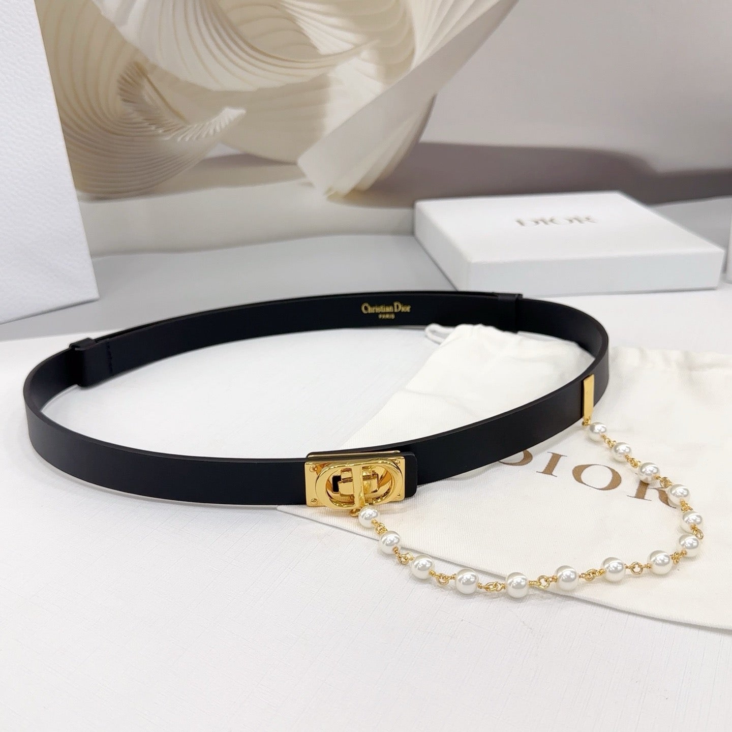 2.0 cm Reversible Calfskin Leather Belt