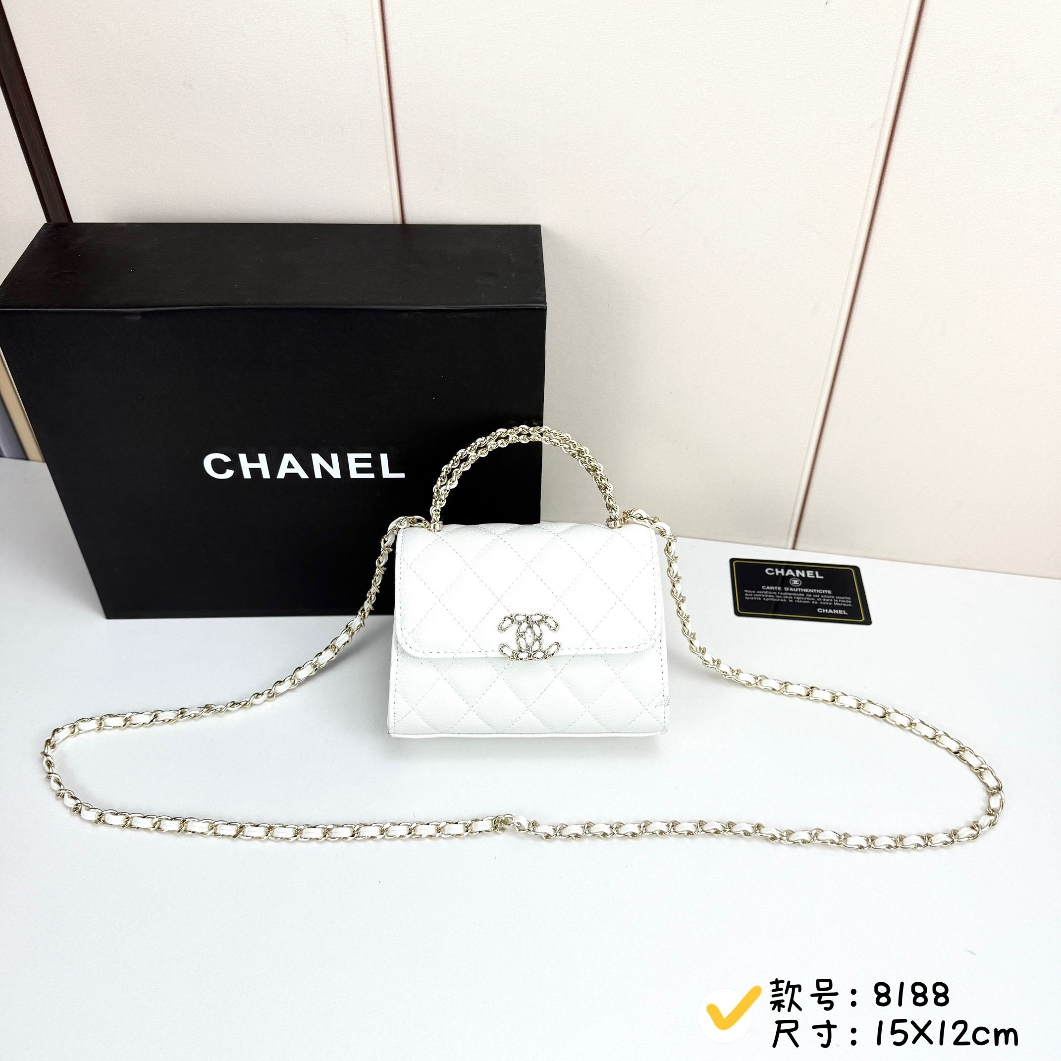 25S Vertical Mini Kelly-Style Bag