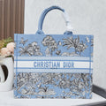 D Book Tote ( Beige Coconut Tree )