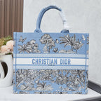D Book Tote ( Beige Coconut Tree )