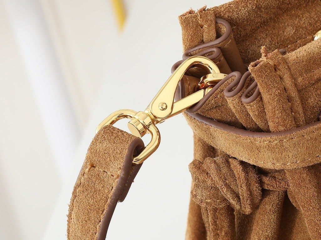 New Release P : 2024 LuxSoft Suede Small Handbag