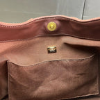 Quilted Suede shoulder bag