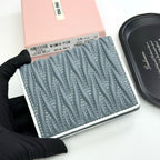New-Season Compact Tri-Fold Mini Wallet – Embossed Design