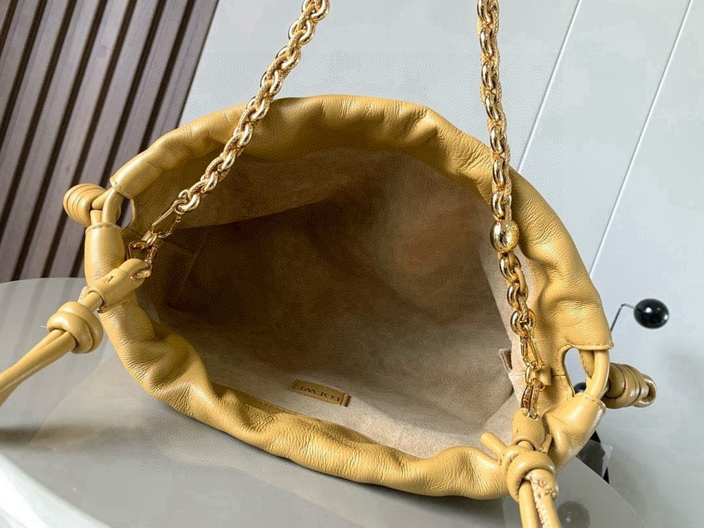 Nappa Leather Flamenco Style Purse - Premium Quality