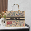 D Book Tote ( Apricot Ocean World )