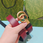 3.0cm Double-Sided Leather Belt