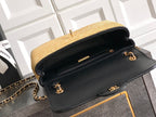 Large Woven Flap Bag   (Premium Quality)