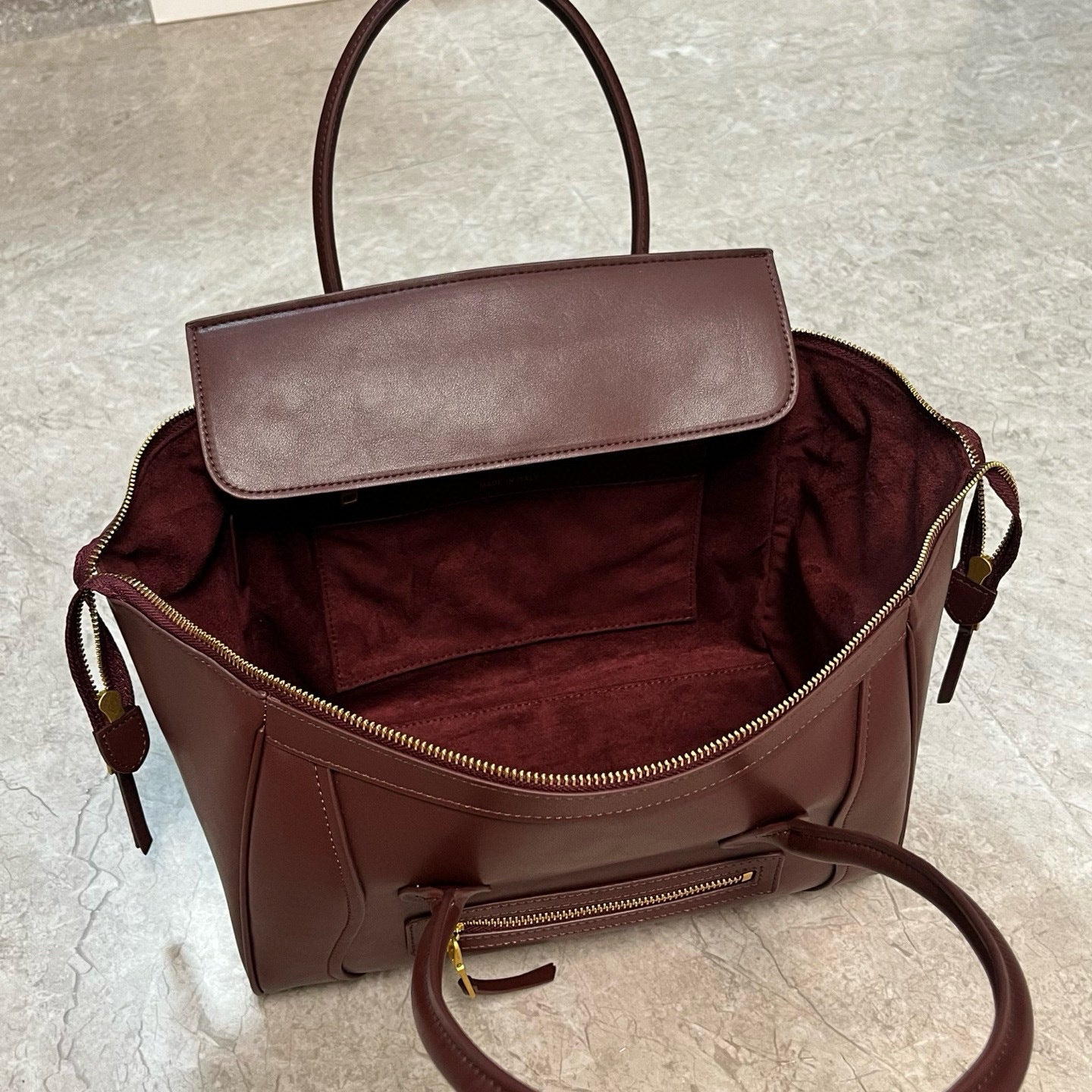 Calfskin & Suede “Smile” Tote Bag – Spring 2026 Edition
