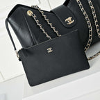Spring Early Collection Quilted Chain Tote Bag