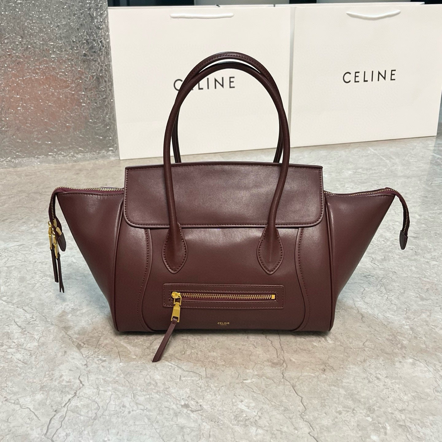Calfskin & Suede “Smile” Tote Bag – Spring 2026 Edition