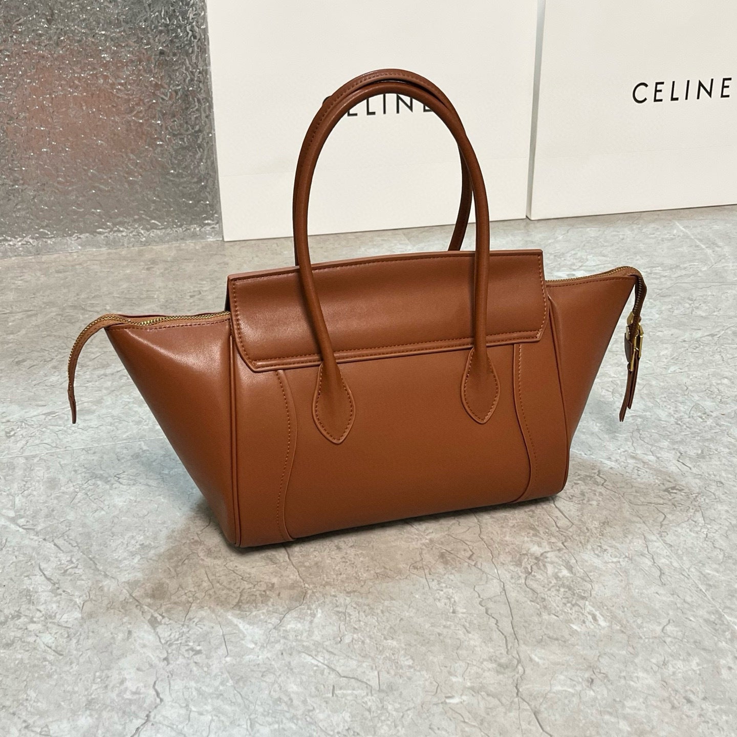Calfskin & Suede “Smile” Tote Bag – Spring 2026 Edition
