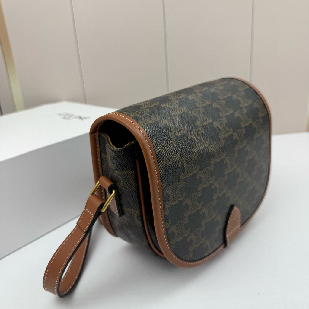 Monogram Saddle Bag – Compact Everyday Elegance