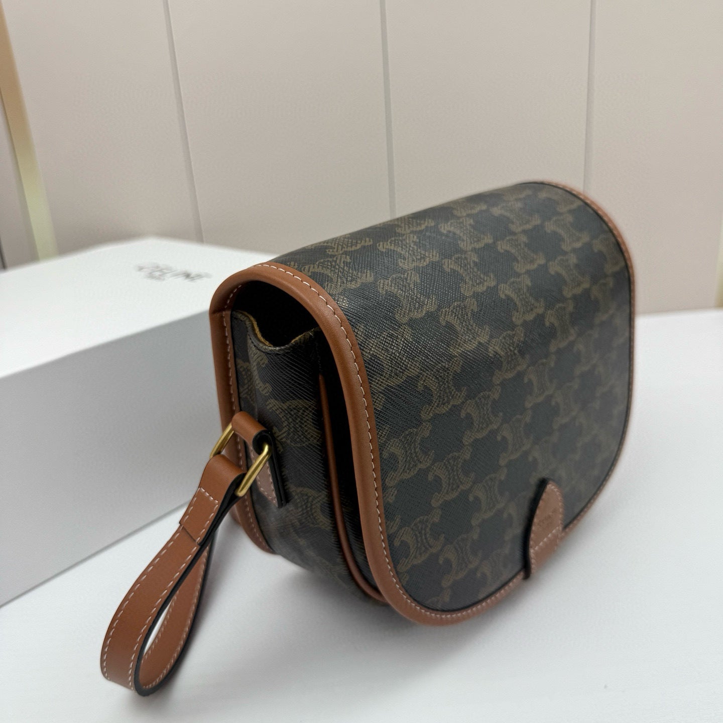 Monogram Saddle Bag – Compact Everyday Elegance