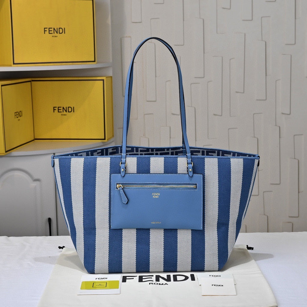 Reversible Canvas Tote Bag