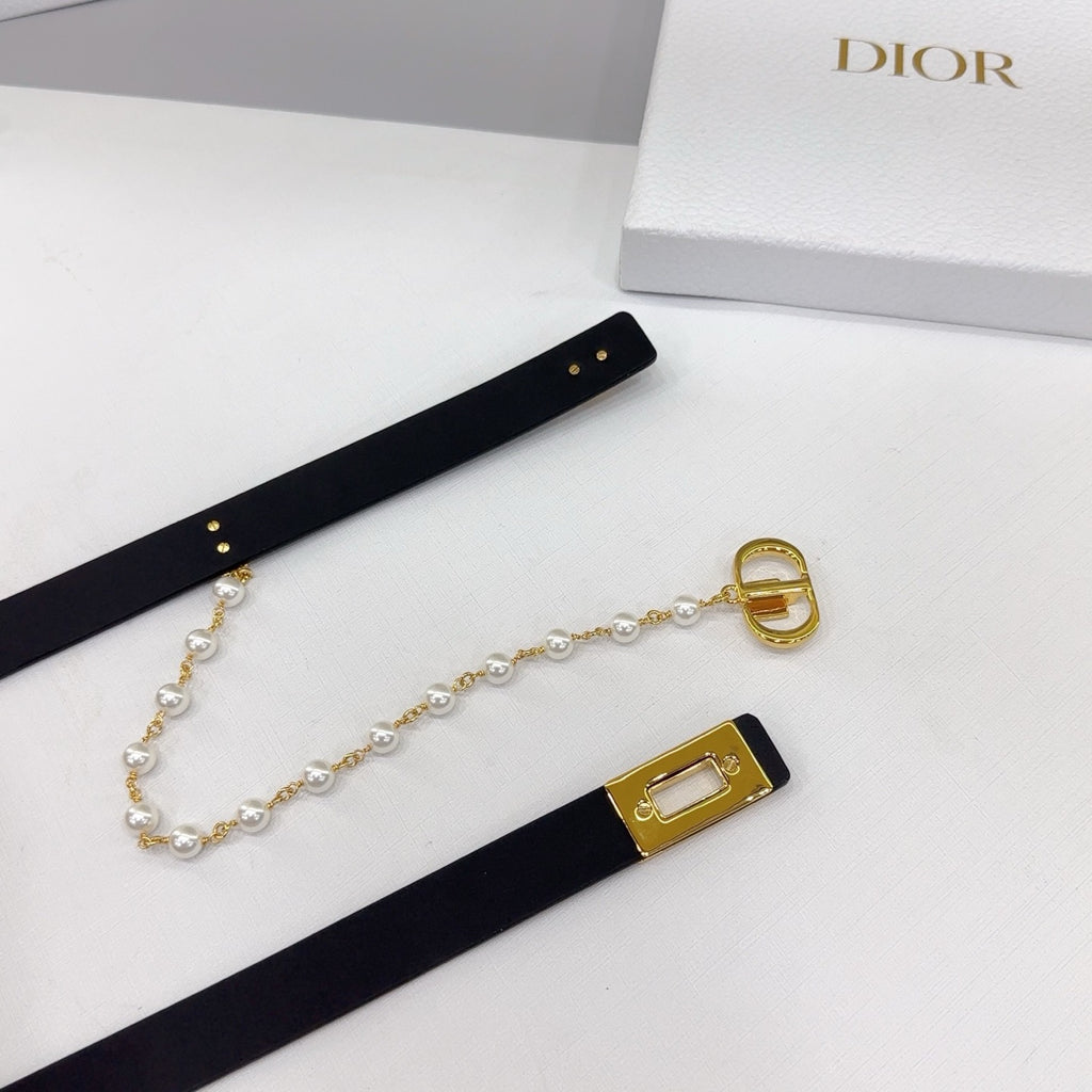 2.0 cm Reversible Calfskin Leather Belt