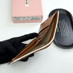 New-Season Compact Tri-Fold Mini Wallet – Embossed Design