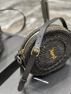 Premium Quality Round Raffia Woven Bag