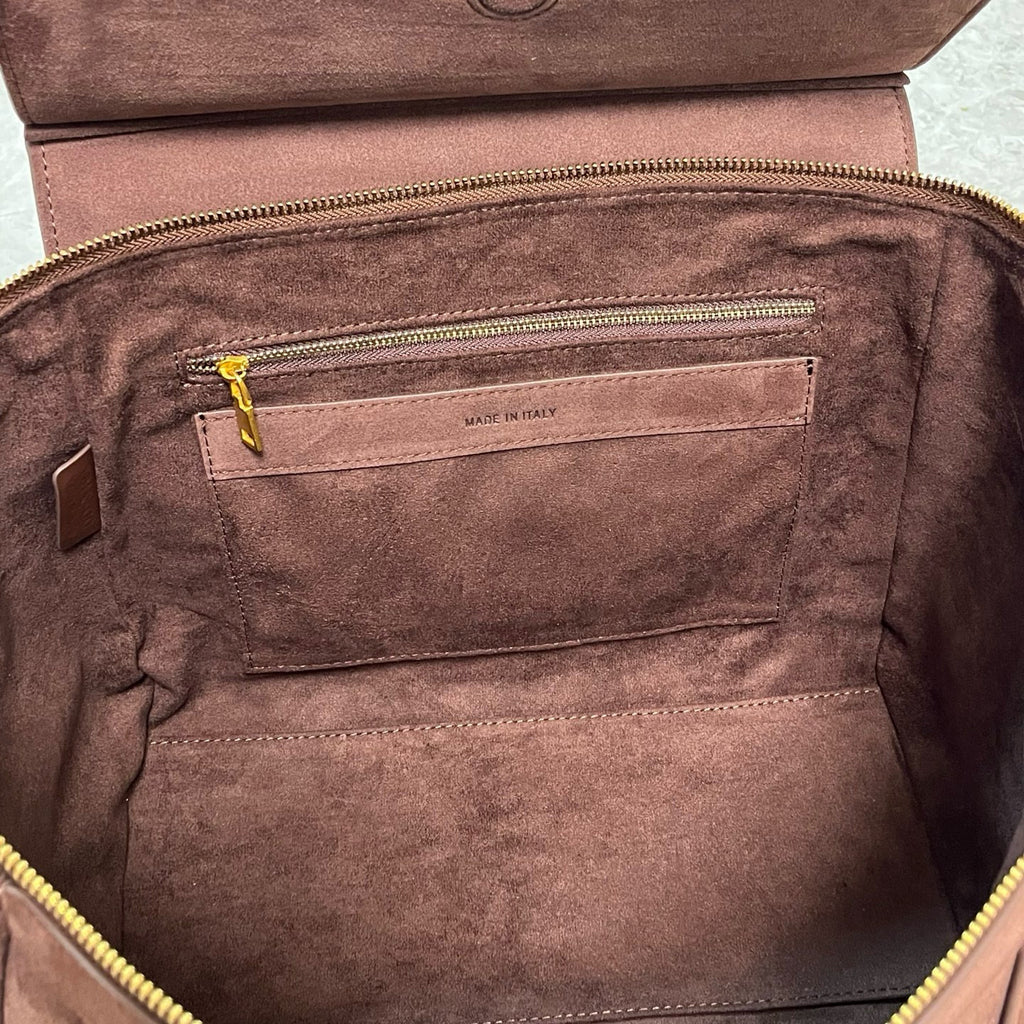 Structured Calfskin Tote Bag – Mini Size