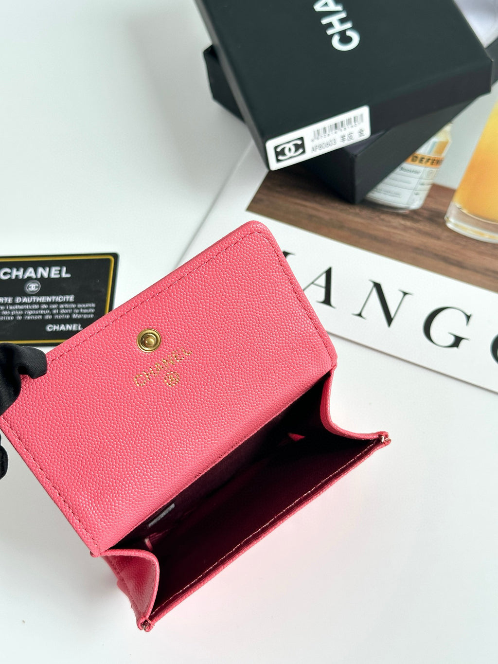 Quilted Card Holder Wallet