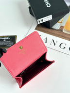 Quilted Card Holder Wallet