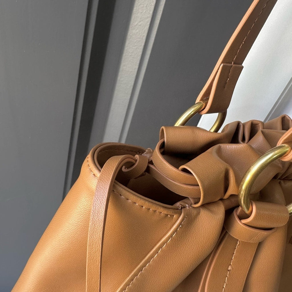 Vintage-Inspired Shoulder Bag