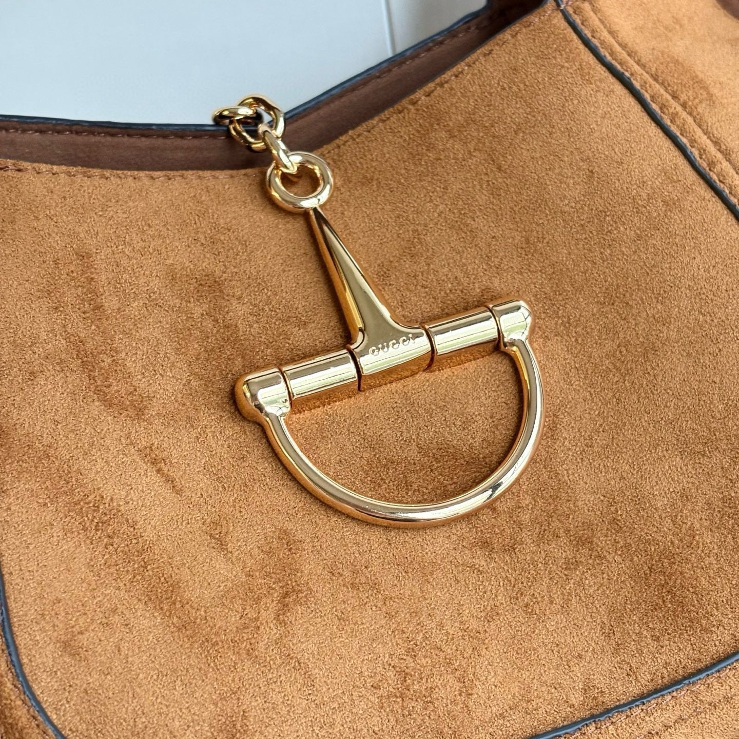 Maxi Suede Shoulder Bag :  Medium