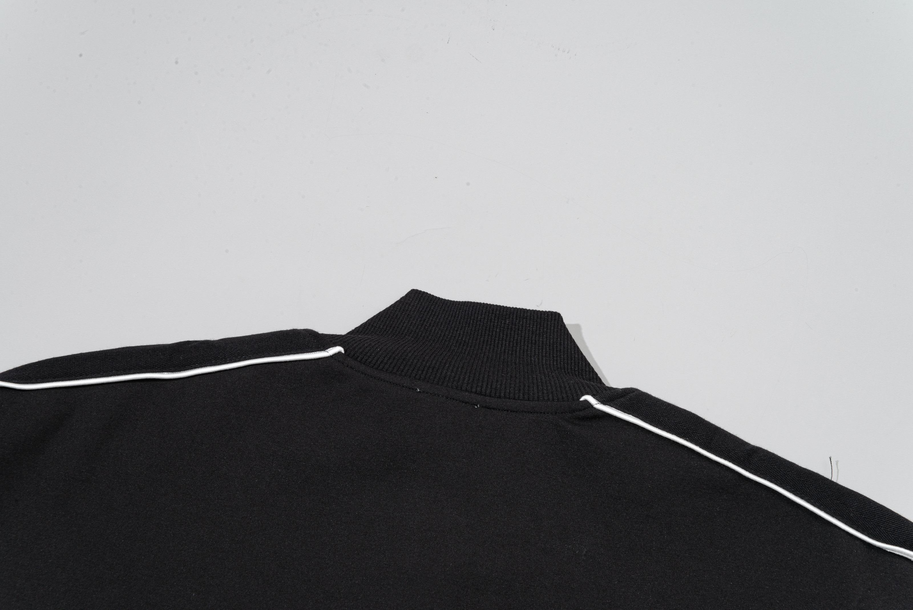 Contrast-Stitch Embroidered Tracksuit Set