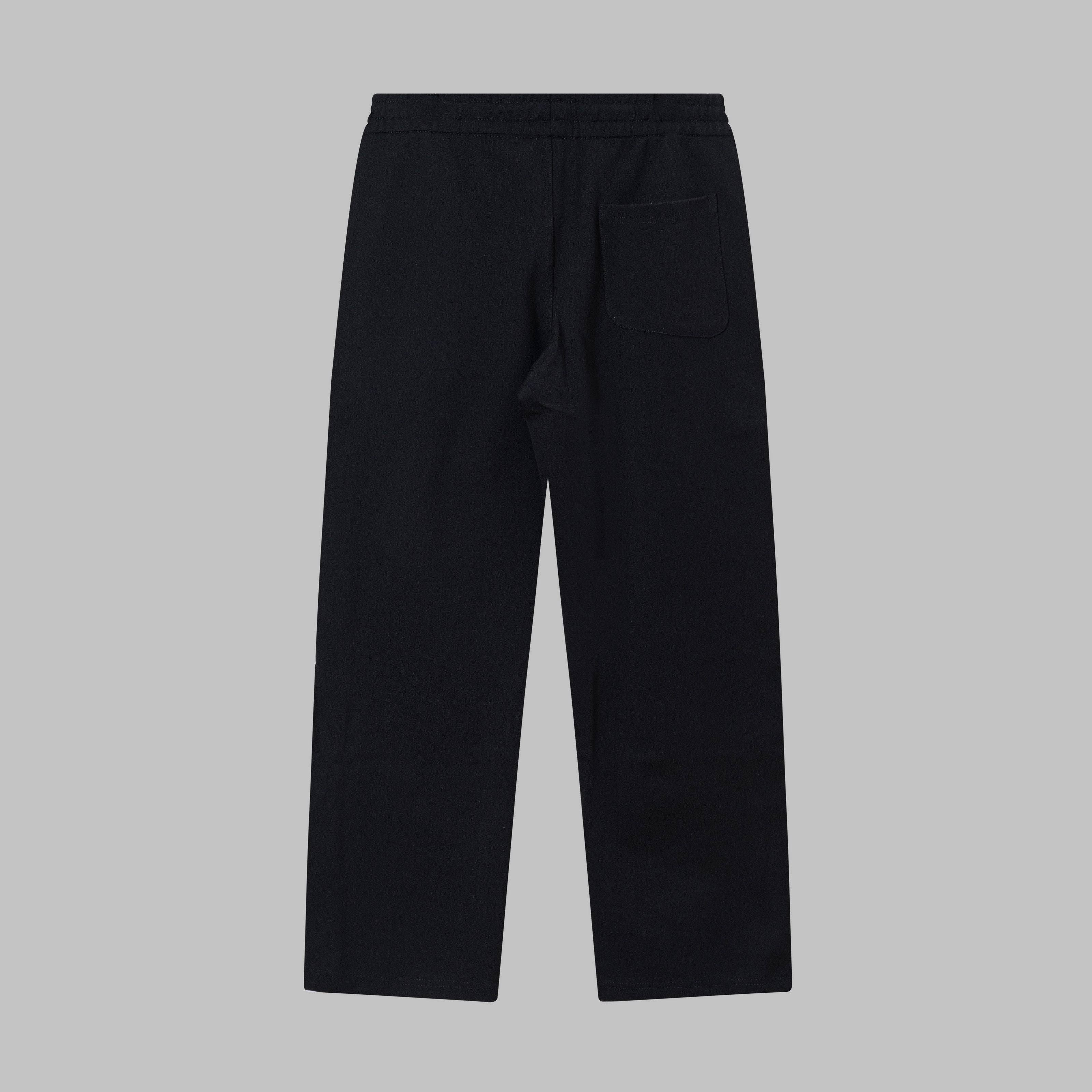 Contrast-Stitch Embroidered Tracksuit Set
