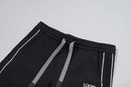 Contrast-Stitch Embroidered Tracksuit Set