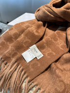 Luxury Double-Sided Contrast Cashmere Scarf — 100% Cashmere — 36 × 190 cm