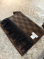 Luxury Double-Sided Contrast Cashmere Scarf — 100% Cashmere — 36 × 190 cm
