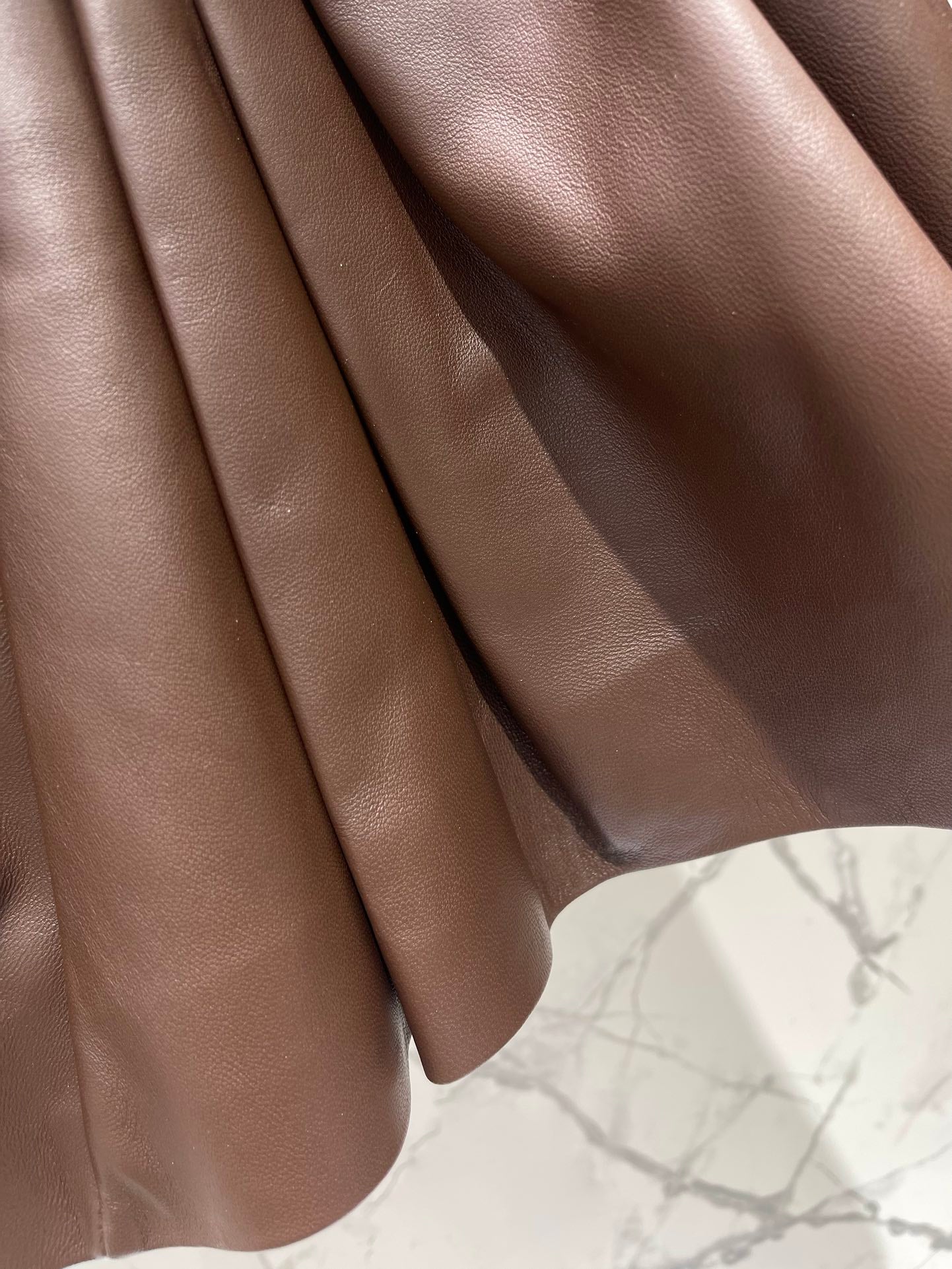 Asymmetrical Pleated A-Line Mini Skirt