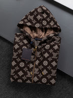 Premium Jacquard Clover Hoodie – Heavyweight Cotton | Unisex Fall/Winter Collection