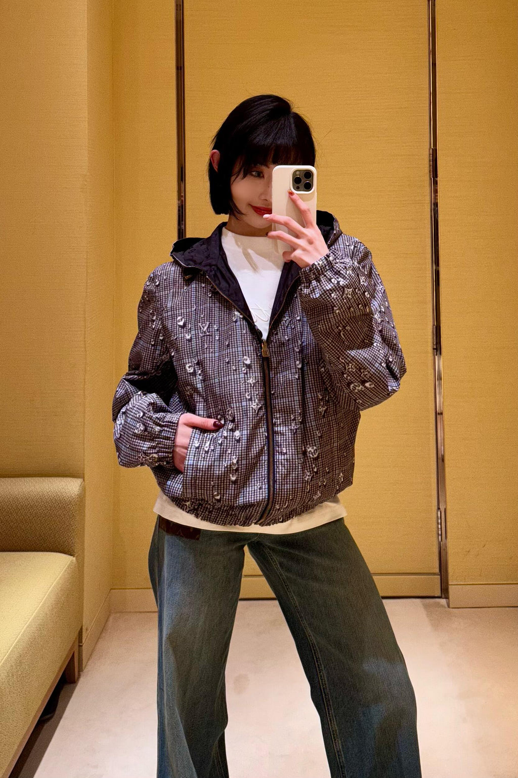 Packable Reversible Windbreaker Jacket