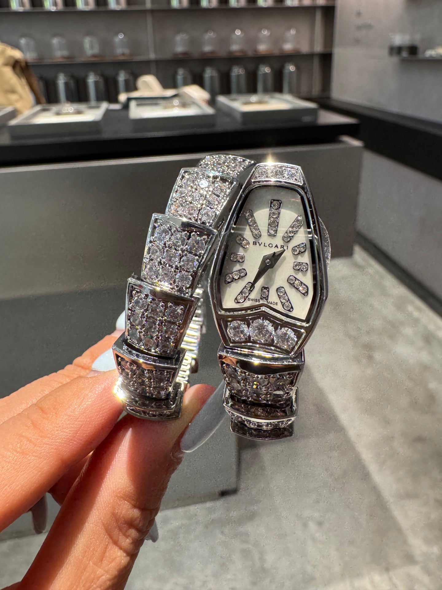 Premium Quality Jewelry Watch – Serpenti Style