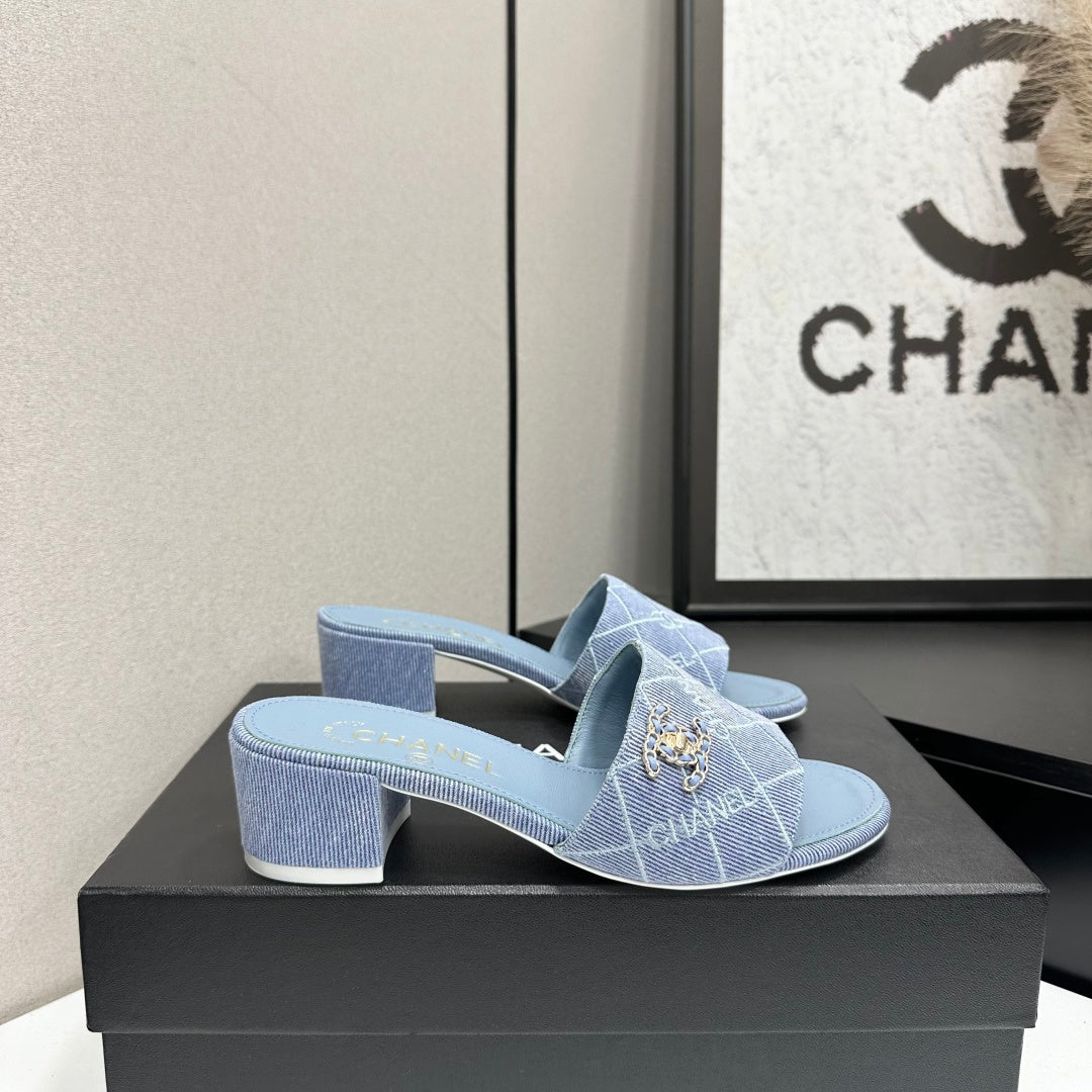 Denim Platform Sandals – Spring/Summer 2026