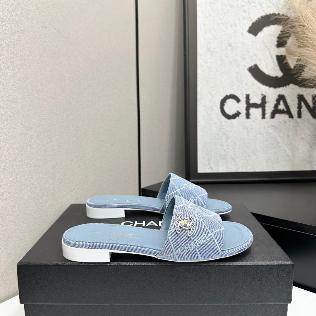 Denim Platform Sandals – Spring/Summer 2026