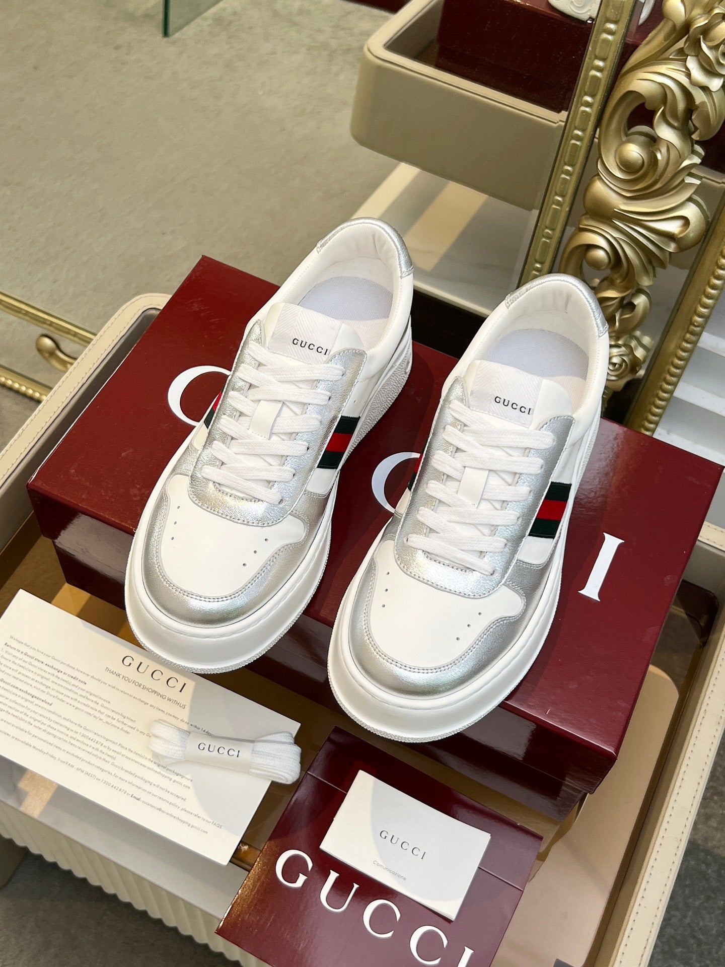 Luxury G Platform Sneakers for Women &  Men