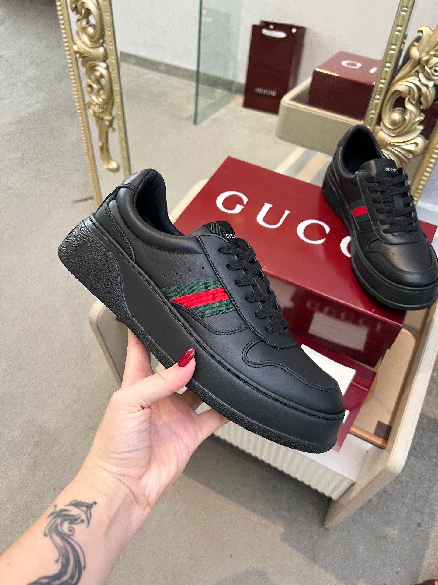 Luxury G Platform Sneakers for Women &  Men