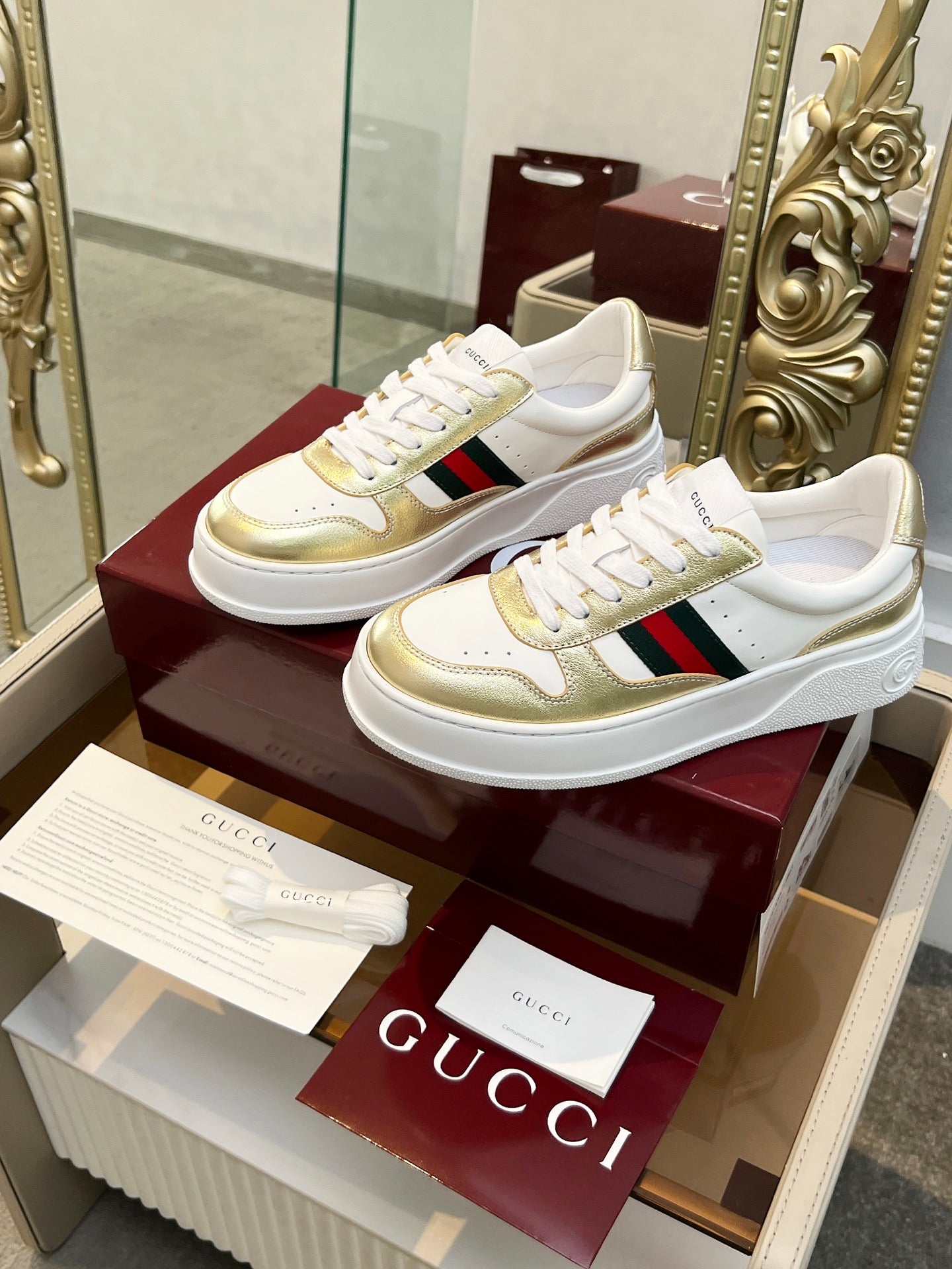 Luxury G Platform Sneakers for Women &  Men