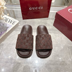 Classic H Slide Sandals – Leather Flat Slides