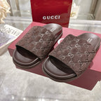 Classic H Slide Sandals – Leather Flat Slides