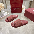 Classic H Slide Sandals – Leather Flat Slides