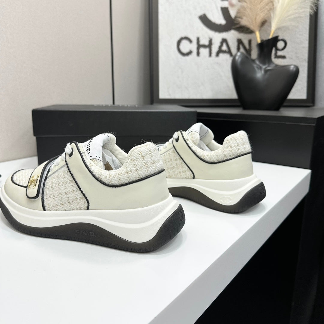 Luxury Panda Style Chunky Sneakers – Sporty Fashion Shoes